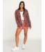 VOLCOM VOLCOM - LIL THROW SWEATER (LEOPARD)