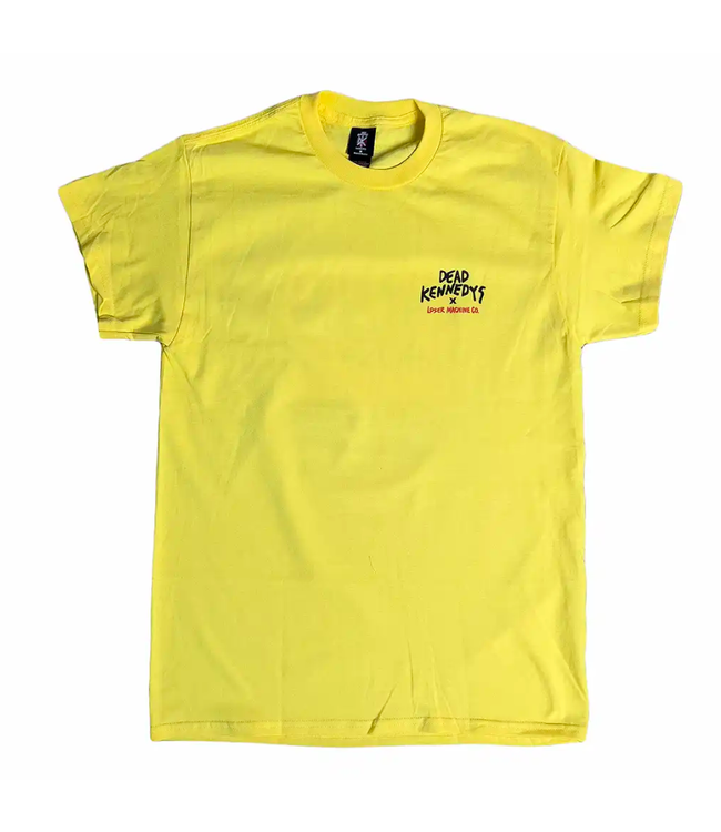 LOSER MACHINE LOSER MACHINE - DEAD KENNEDYS HOLIDAY TEE (YELLOW)
