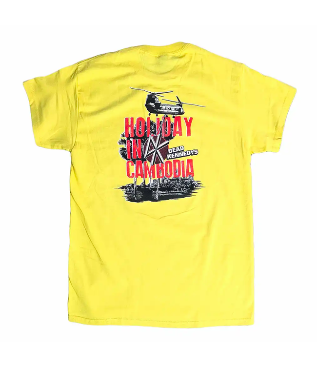 LOSER MACHINE LOSER MACHINE - DEAD KENNEDYS HOLIDAY TEE (YELLOW)