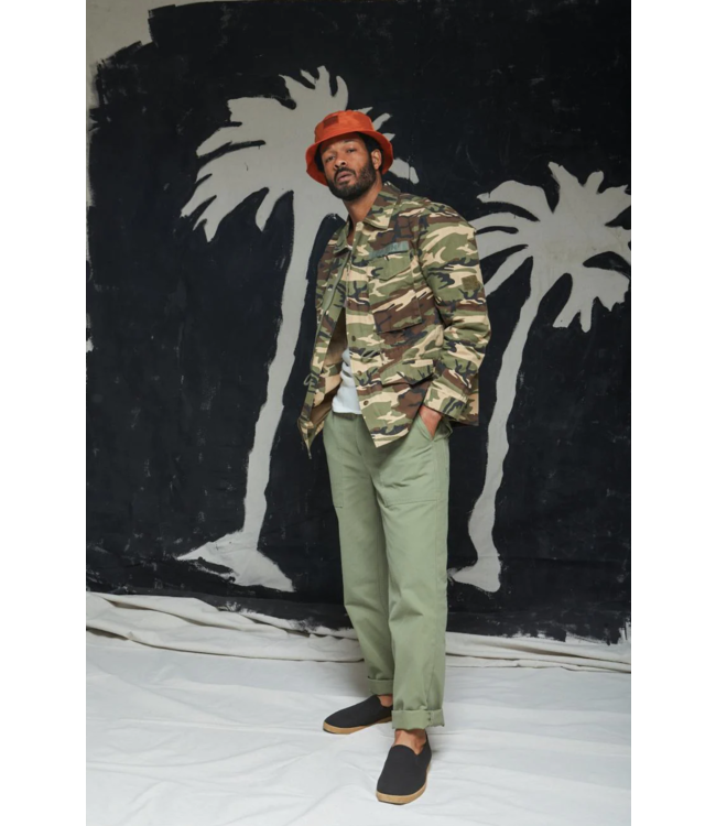 BRIXTON BRIXTON - SURPLUS RELAXED PANT (OLIVE SURPLUS)