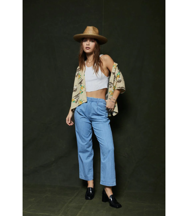 BRIXTON BRIXTON - VICTORY TROUSER PANT (FADED INDIGO)