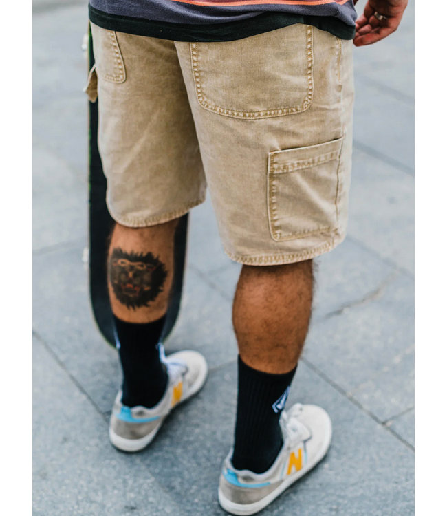 VOLCOM VOLCOM - KRAFTMAN SHORT EN JEAN 21" (AMANDE)