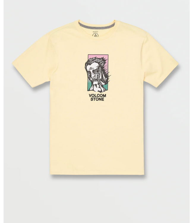 VOLCOM VOLCOM - HECKLE TEE (DAWN YELLOW)