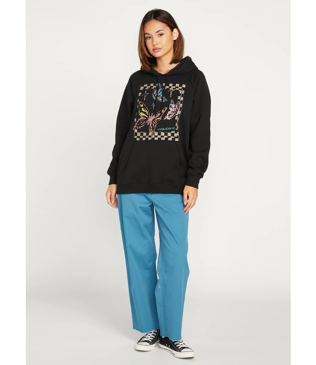 VOLCOM VOLCOM - TRULY STOKED BF SWEAT À CAPUCHE (NOIR)
