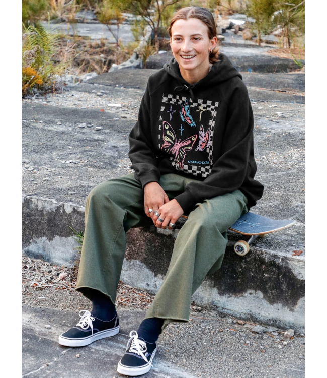 VOLCOM VOLCOM - TRULY STOKED BF HOODIE (BLACK)