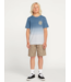 VOLCOM VOLCOM - ESTD 1991 DIP T-SHIRT "ENFANT" (INDIGO VIEILLI)