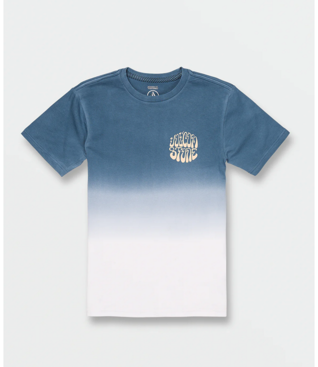VOLCOM VOLCOM - ESTD 1991 DIP KID TEE (AGED INDIGO)