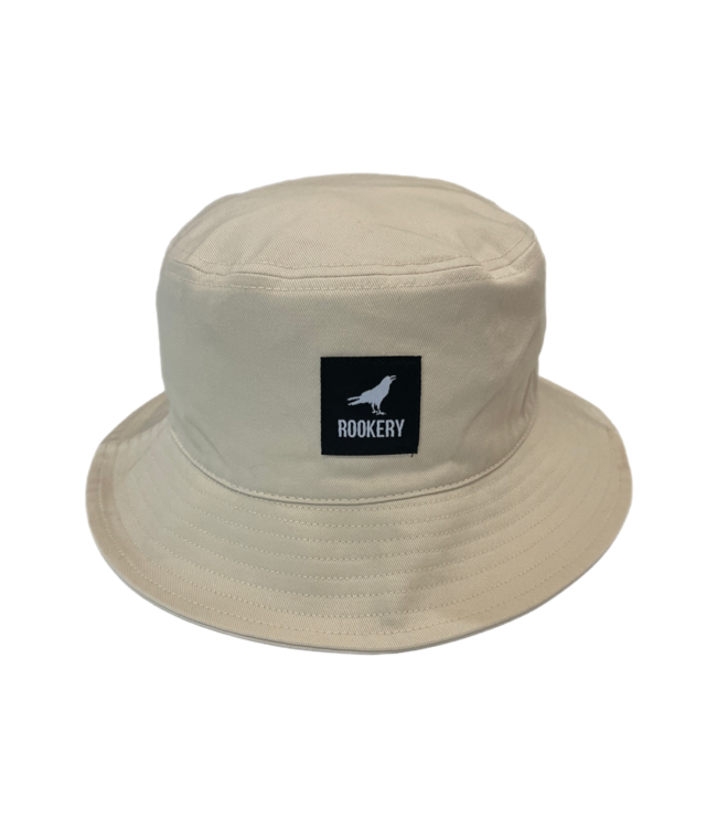 ROOKERY ROOKERY - LOGO BUCKET HAT 1 SIZE (BEIGE)