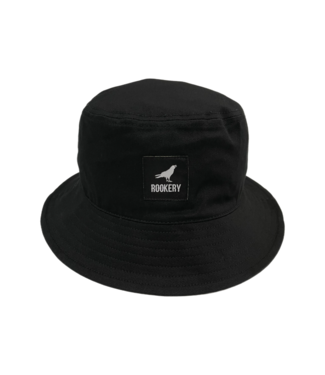ROOKERY ROOKERY - LOGO BUCKET HAT 1 SIZE (BLACK)
