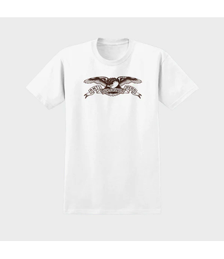 ANTI HERO ANTI HERO - BASIC EAGLE T-SHIRT (BLANC/ MARRON)