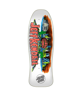 SANTA CRUZ SANTA CRUZ - KENDALL PUMPKIN 10" REISSUE DECK (WHITE)