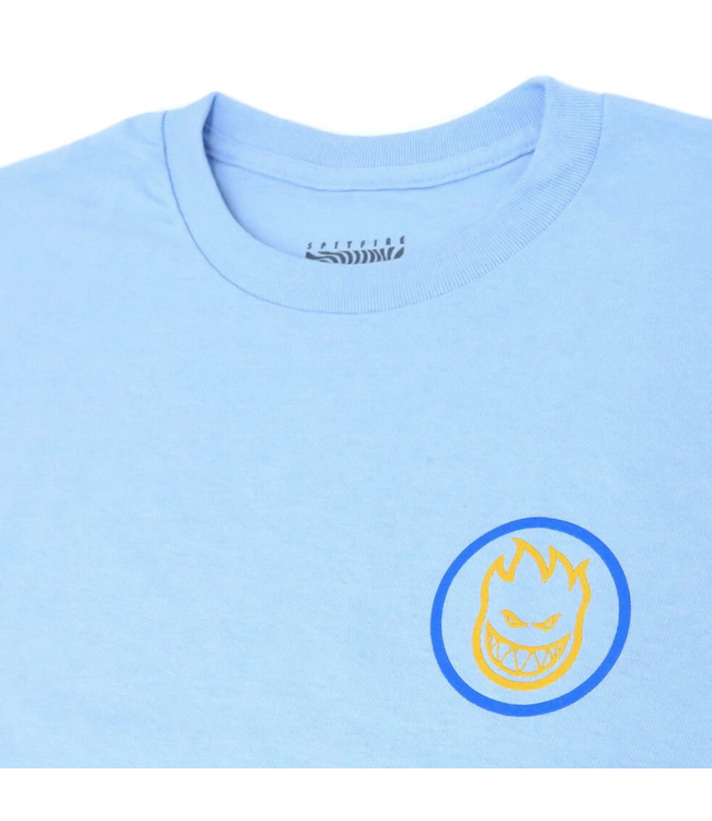 SPITFIRE SPITFIRE - CLASSIC SWIRL T-SHIRT (BLEU PÂLE)
