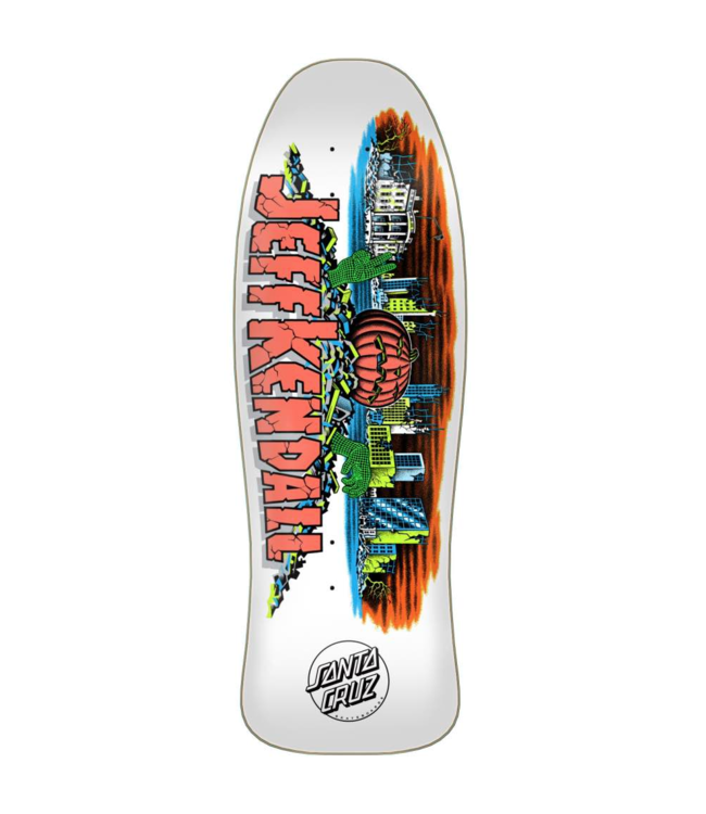 SANTA CRUZ SANTA CRUZ - KENDALL PUMPKIN 10" REISSUE DECK (WHITE)