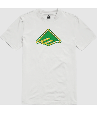EMERICA - SHAKE JUNT TRIANGLE TEE (WHITE)