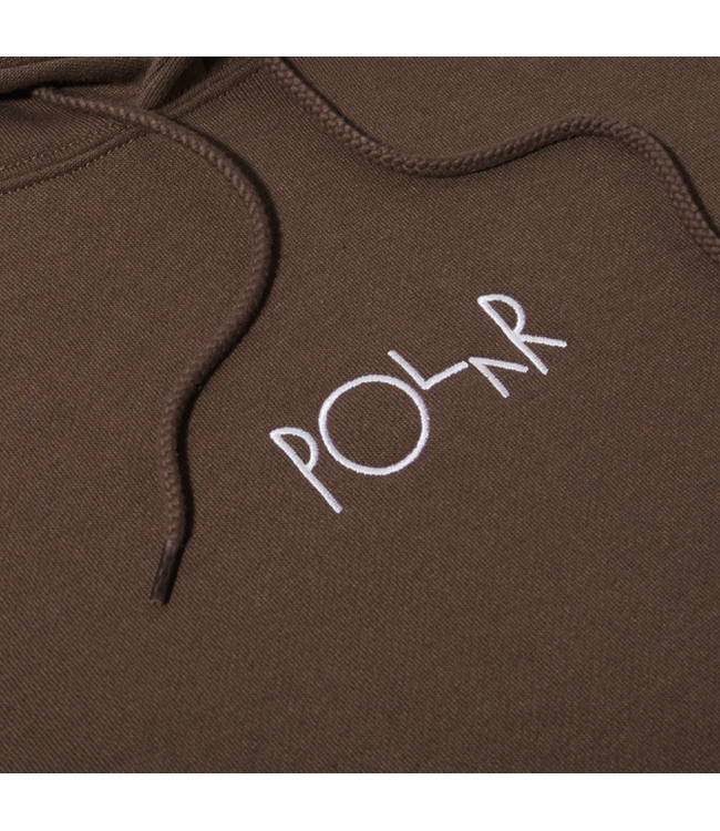 POLAR POLAR - DEFAULT HOODIE (ROUILLE)