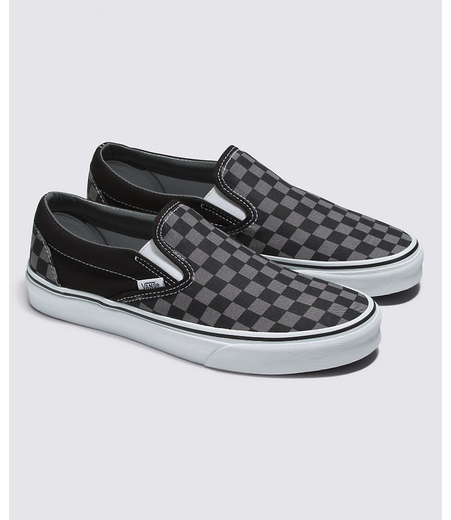 VANS VANS - CLASSIC SLIP-ON (BLACK/ PEWTER CHECKERBOARD)
