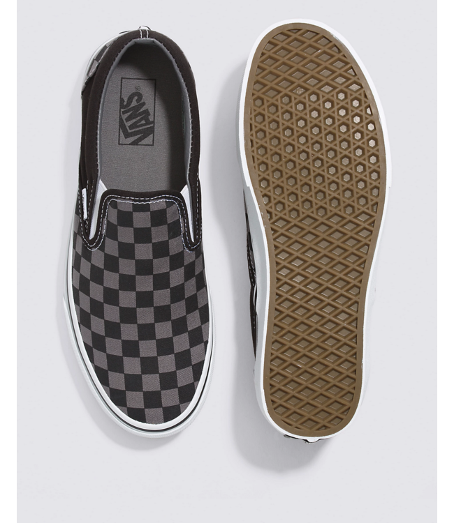VANS VANS - CLASSIC SLIP-ON (BLACK/ PEWTER CHECKERBOARD)