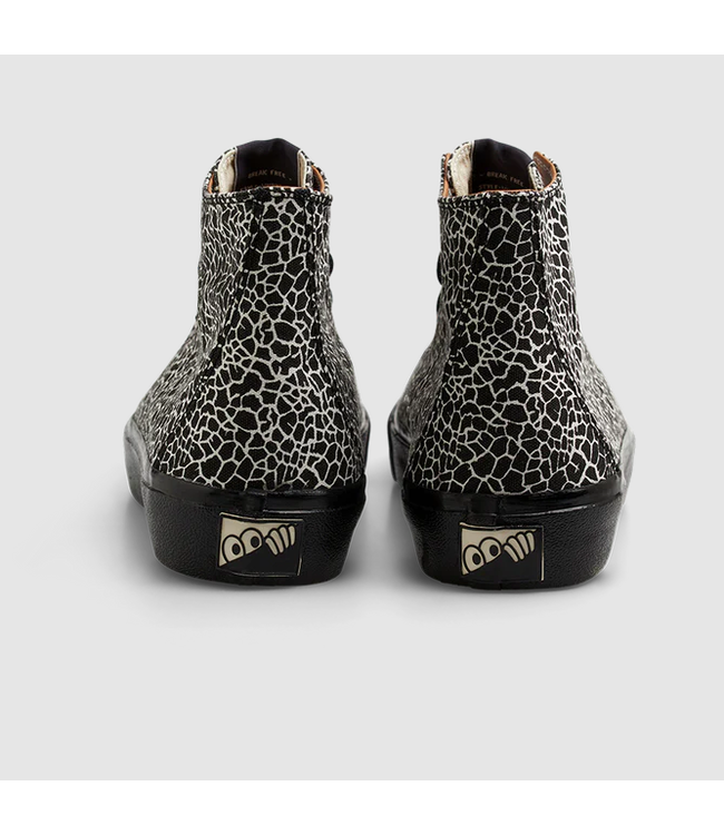 LAST RESORT AB LAST RESORT AB - VM003 CANVAS HI (CRACKED BLACK WHITE)