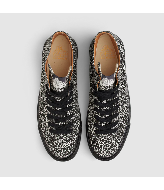 LAST RESORT AB LAST RESORT AB - VM003 CANVAS HI (CRACKED BLACK WHITE)