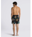 VANS VANS - PRIMARY PRINT ELASTIC BOARDSHORT (BLACK/ VANS TEAL)