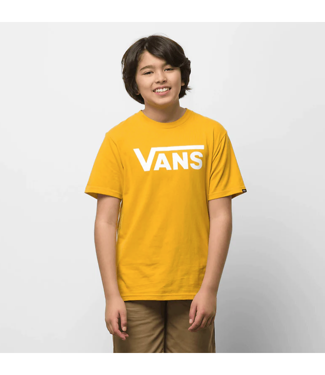 VANS VANS - CLASSIC KID TEE (OLD GOLD/ WHITE)