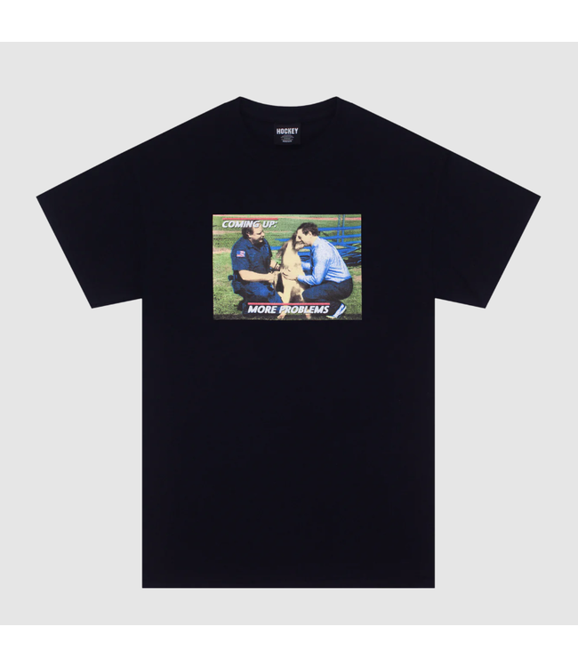 HOCKEY HOCKEY - MORE PROBLEMS T-SHIRT (NOIR)