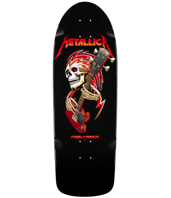 POWELL POWELL - METALLICA OG PIG 10" DECK (BLACK)