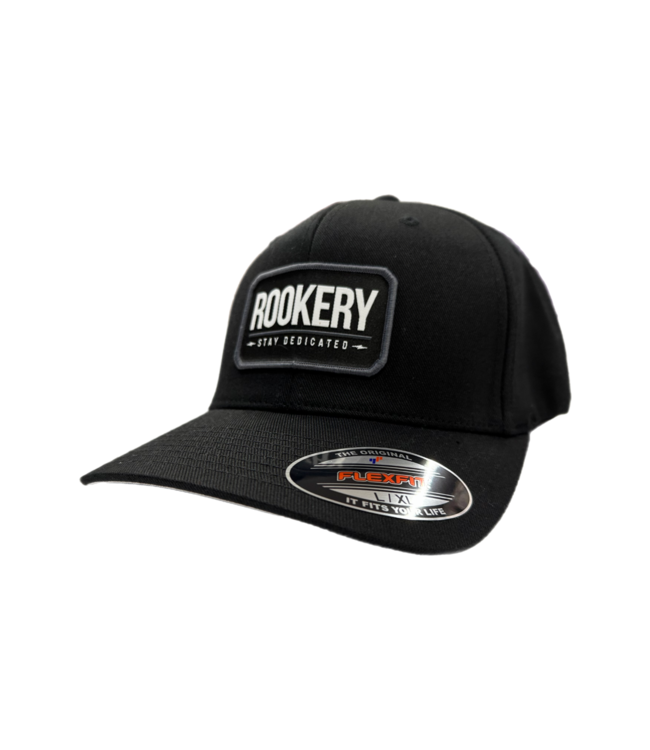 ROOKERY ROOKERY - DEDICATED FLEXFIT CAP (BLACK)