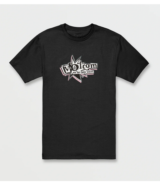 VOLCOM VOLCOM - V ENTERTAINMENT TEE (BLACK)