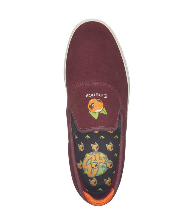 EMERICA - WINO G6 SLIP CUP X OJ (BURGUNDY)