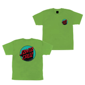SANTA CRUZ - OTHER DELTA DOT KID TEE (LIME/ TEAL/ RED)