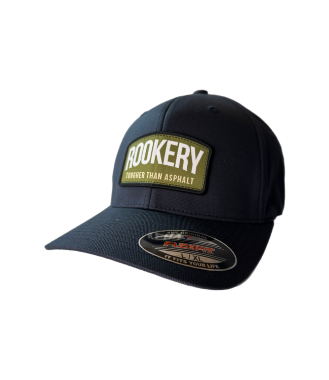 ROOKERY ROOKERY - GARAGE FLEXFIT CAP (NAVY)