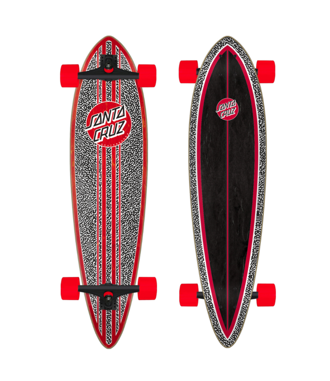 SANTA CRUZ SANTA CRUZ - AMOEBA DOT PINTAIL 39" COMPLETE