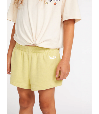 VOLCOM VOLCOM - LIL FLEECE GIRLS SHORT (CITRON) VOLCOM VOLCOM - LIL FLEECE GIRLS SHORT (CITRON)