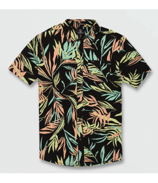 VOLCOM VOLCOM - BLEEDING LEAF CHEMISE ENFANT (NOIR)