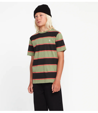 VOLCOM VOLCOM - BANDSTONE KID CREW TEE (OLD MILL)
