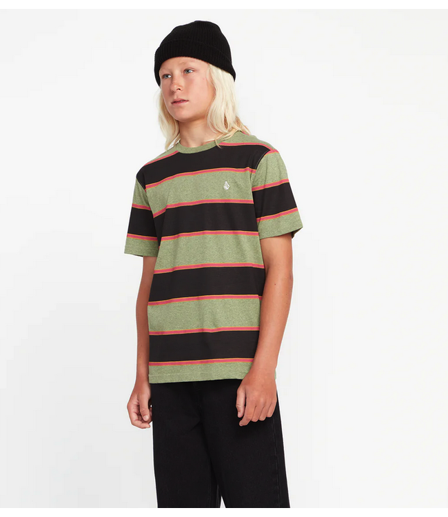VOLCOM VOLCOM - BANDSTONE KID CREW TEE (OLD MILL)