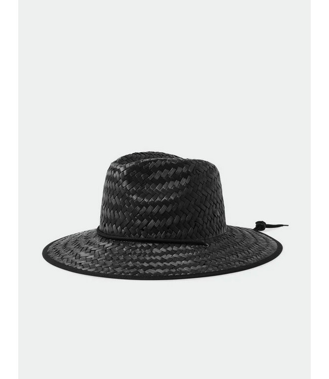 BRIXTON BRIXTON - MESSER CHAPEAU DE SOLEIL À BORD LARGE (NOIR)