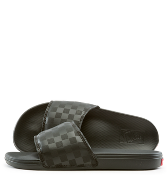 VANS VANS - LA COSTA SLIDE-ON (DAMIER OLIVE FONCÉ)