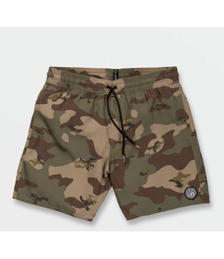VOLCOM VOLCOM - CENTER PRINT MAILLOT 17" (CAMO)