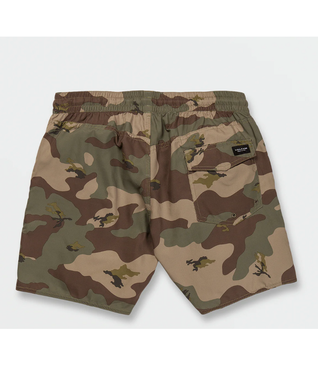 VOLCOM VOLCOM - CENTER PRINT MAILLOT 17" (CAMO)