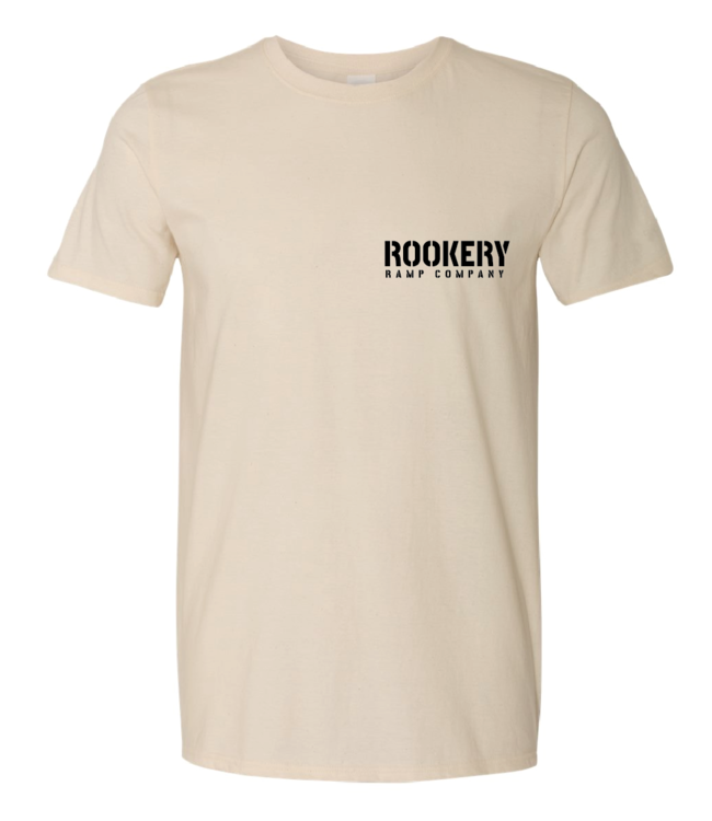 ROOKERY ROOKERY - NO FLAT TEE (CREAM)