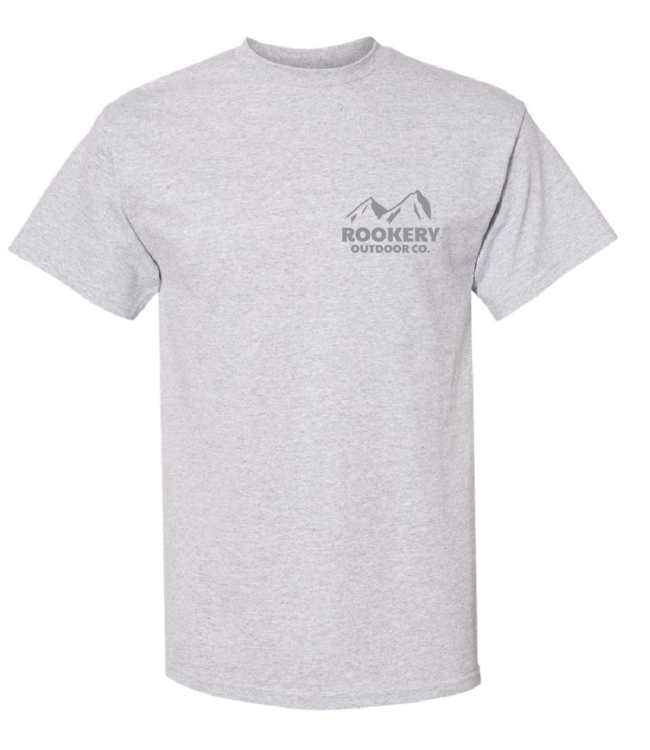 ROOKERY ROOKERY - MOUNTAIN T-SHIRT (GRIS ATHLÉTIQUE)