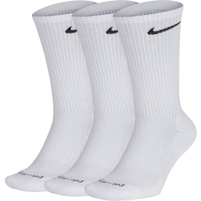 NIKE SB LOT DE CHAUSSETTES EVERYDAY PLUS CUSH CREW (BLANC