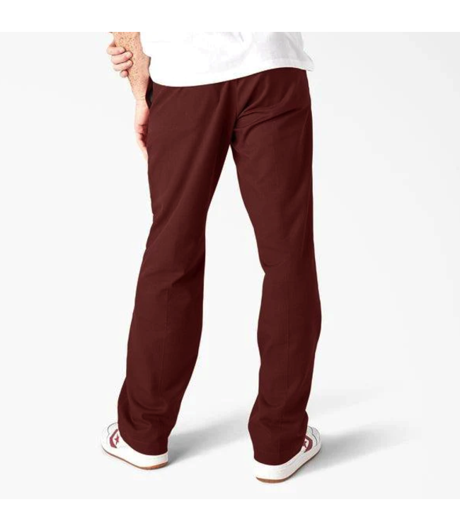 DICKIES DICKIES - SKATEBOARDING DOUBLE KNEE PANTS (FIRED BRICK)