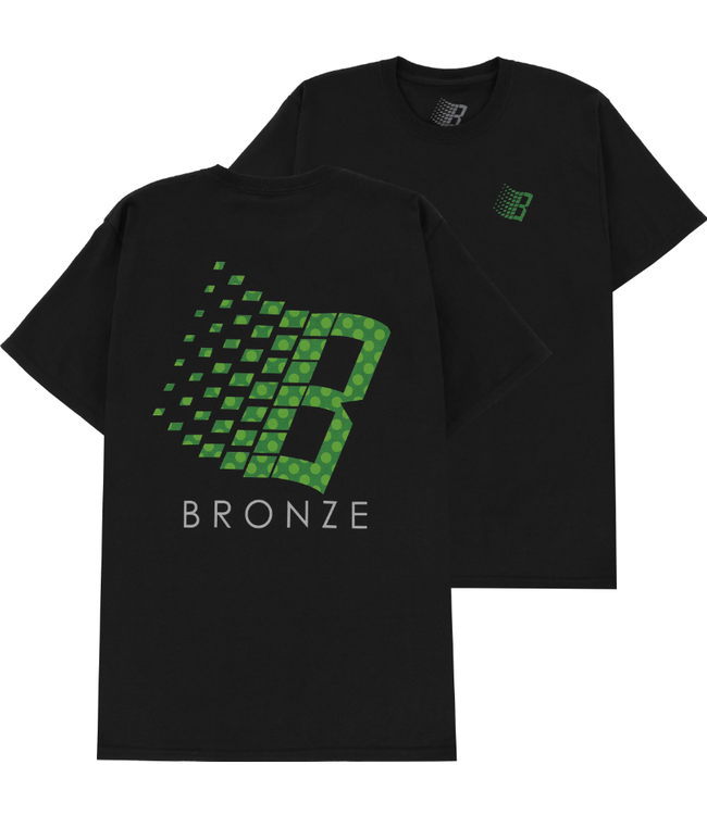 BRONZE 56K BRONZE 56K - POLKA DOT LOGO T-SHIRT (NOIR)