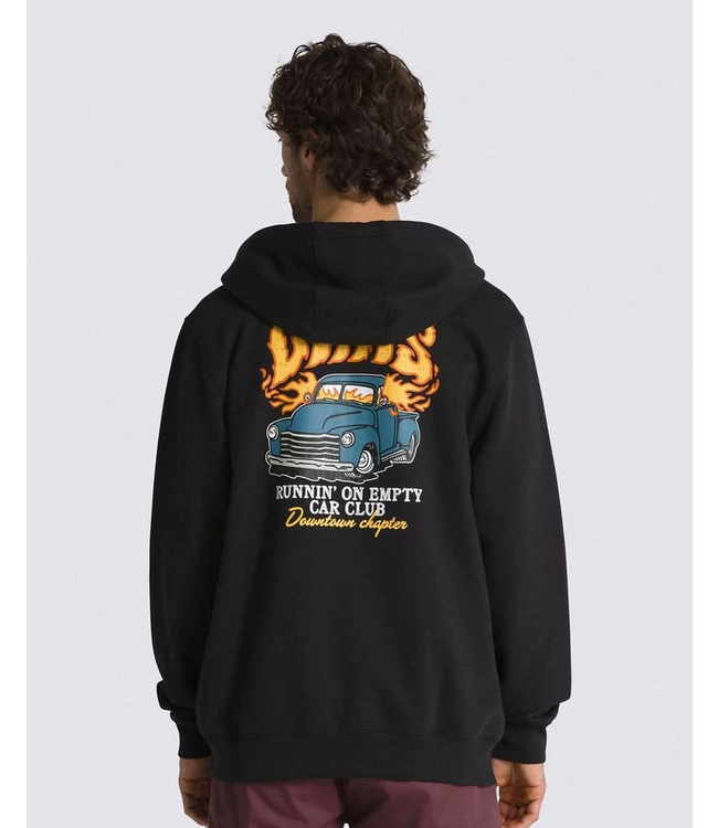 VANS VANS - HOT ROD FULL ZIP HOODIE (BLACK)