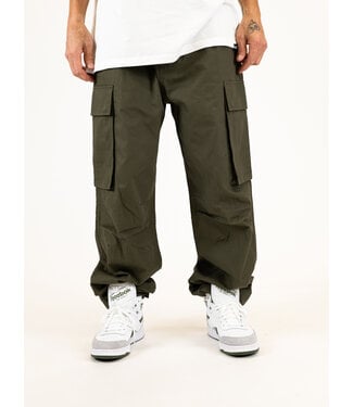 LOVIAH LOVIAH - PANTALON CARGO RIPSTOP (VERT FONCÉ)