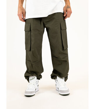 LOVIAH LOVIAH - RIPSTOP CARGO PANTS (DARK GREEN)