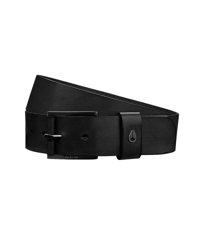 NIXON NIXON - AMERICANA LEATHER BELT (BLACK)